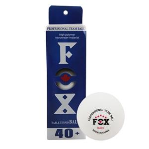 توپ پینگ پنگ فاکس مدل 5STAR-X 40 بسته 3 عددی