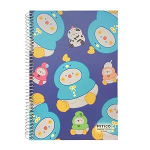 دفتر زبان  60 برگ پیتیکو مدل مولانگ