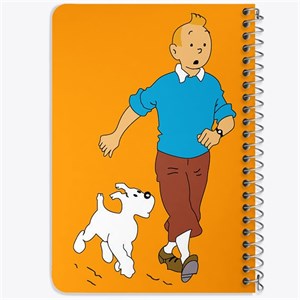 دفتر لیست خرید 50 برگ خندالو طرح تن تن (Tintin) کد N66