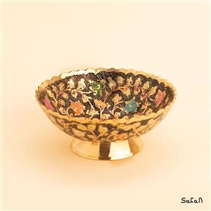 کاسه برنجی میناکاری کد 5251