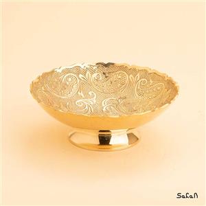 کاسه برنجی طلایی مدل شیوا کد 2998