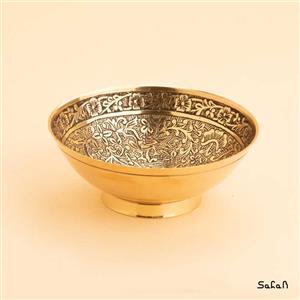 کاسه برنجی آنتیک مدل پروتیا کد 3209