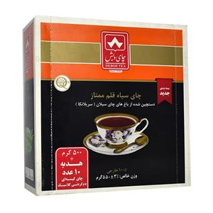 چای سیاه قلم ممتاز سیلان دبش 500 گرم