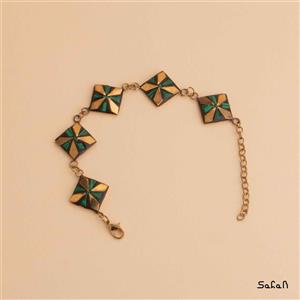 دستبند نپالی کوچک لوزی دخترانه کد 11323