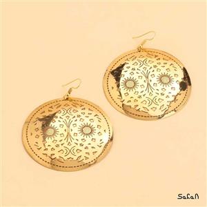گوشواره برنجی هندی تخته ایی کد  11477-07
