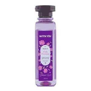 شامپو بدن مدل  Pink Peonies مناسب انواع پوست حجم 250 میلی لیتر ویت یو