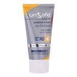 کرم ضد آفتاب بدون رنگ سان سیف SPF 40 مدل ACTI-SUN ‌ مناسب برای انواع پوست حجم 50 میلی‌لیتر