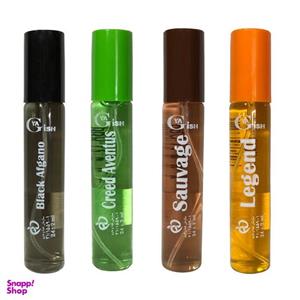 عطر جیبی مردانه یاغیش مدل اونتیوس ساواج بلک افغان لجند حجم 24 میلی لیتر مجموعه 4 عددی