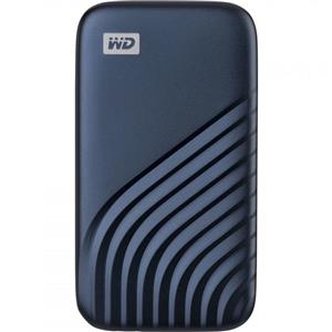 اس اس دی اکسترنال وسترن دیجیتال مدل My Passport WDBAGF0010BBL ظرفیت 1 ترابایت رابط USB 3.2 Gen2