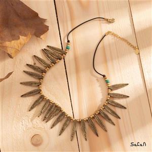 گردنبند سرخپوستی زنانه مدل 2 کد  11576-2