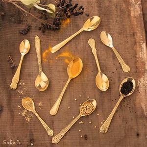 انواع قاشق های برنجی all kinds of spoons