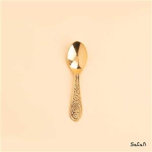قاشق ادویه برنجی طلایی مدل چاینا کد  20456