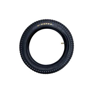 لاستیک دوچرخه توتی مدل 14x2.125 ریزگل -