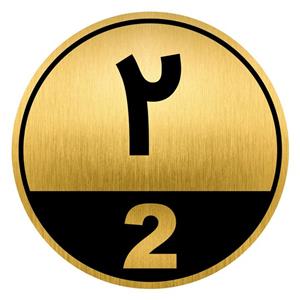 تابلو راهنما طرح پلاک خانه کد GH1-2
