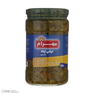 ترشی لیته مهرام - 640 گرم
