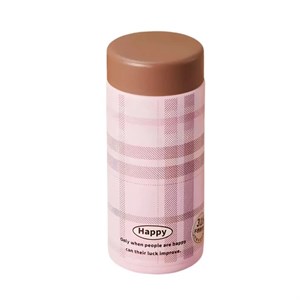 مینی فلاسک استیل Diyi طرح Happy گنجایش 200ml