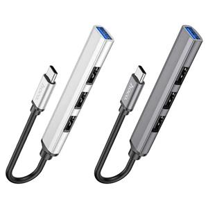 هاب 4 پورت USB-C هوکو مدل HB26 4IN1