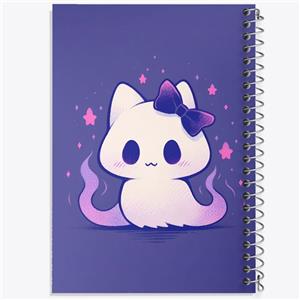 دفتر ژورنال نویسی 50 برگ خندالو مدل نقطه ای طرح کورومی و مای ملودی کد 36909