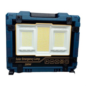پروژکتور شارژی و خورشیدی 200 وات W8121-1
