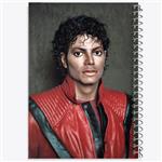 دفتر ژورنال نویسی 50 برگ خندالو مدل نقطه ای طرح مایکل جکسون (Michael Jackson) کد F769