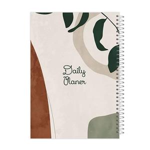 دفتر برنامه ریزی100 برگ  آی چاپ طرح مینیمال مدل روزانه کد 854