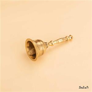 زنگوله برنجی طلایی سایز 1 کد  6164