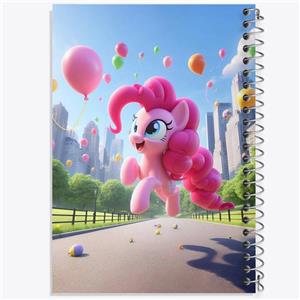 دفتر ژورنال نویسی 50 برگ خندالو مدل نقطه ای طرح یونیکورن کد F2756