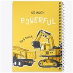 دفتر ژورنال نویسی 50 برگ خندالو مدل نقطه ای طرح So Much Powerful کد F1430