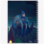 دفتر ژورنال نویسی 50 برگ خندالو مدل نقطه ای طرح بتمن (Batman) کد F189