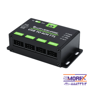 مبدل صنعتی ویوشیر مدل USB TO 4CH TTL