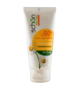 ضدآفتاب spf50 بی رنگ فاقد چربی شون