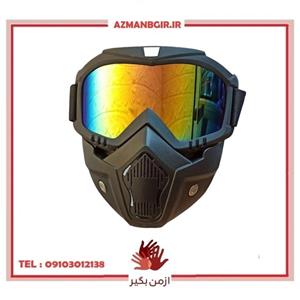 عینک و ماسک موتور سواری وارون مدل C-1