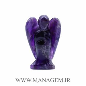 مجسمه مدل سنگ آمیتیست طرح فرشته