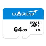 کارت حافظه MicroSDXC اگزاسند مدل ExAscend Essential-X UHS-I U3 V10 ظرفیت 64 گیگابایت