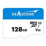 کارت حافظه MicroSDXC اگزاسند مدل ExAscend Essential-X UHS-I U3 V10 ظرفیت 128 گیگابایت