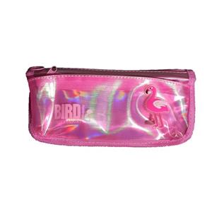 جامدادی BIRD مدل دو زیپ طرح فلامینگو کد J15