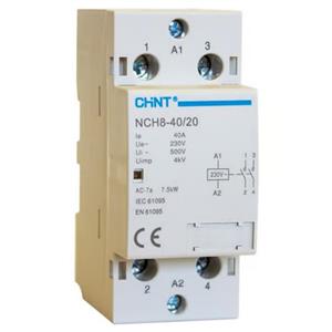 کنتاکتور ماژولار دو پل 40 آمپر چانت مدل NCH8