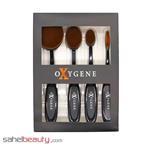 ست براش آرایشی ۴ عددی اکسیژن Oxygene مدل G111