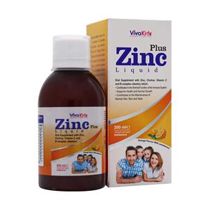 شربت زینک پلاس ویواکیدز - 200 میلی لیتر