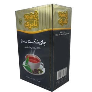 چای شکسته ممتاز با طعم هل نادری مقدار 450 گرم