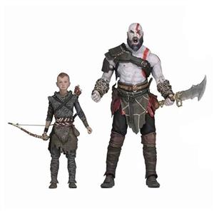 اکشن فیگور نکا مدل کریتوس و آترئوس سری God of War New کد 80918