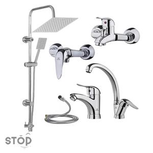 شیرآلات شادان مدل FR-CR یونیورست کد M.CR مجموعه 6 عددی