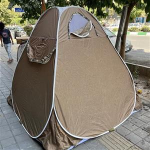 چادر 8 نفره مسافرتی مدل فنری جنس ضخیم برنو با ارتفاع بلند و کف ضخیم کد11