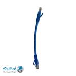 پچ کورد شبکه لگراند (کابل لن) Cat6 UTP با روکش PVC آبی 20 سانتی متری