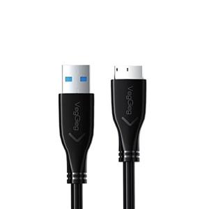 کابل هارد اکسترنال USB3.0 به MicroB وگیگ مدل V-U318 طول 50 سانتی متر