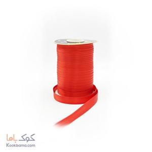 نوار اریب ساتن قرمز کد s25