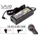 شارژر مانیتور سونی 75 وات 19.5V 3.9A فیش 6.5x4.4mm میلی متر