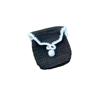 کیف بافتنی مدل کوله پشتی