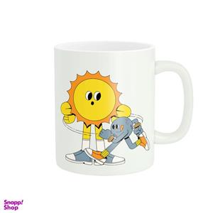 ماگ طرح خورشید و سیاره کد 445