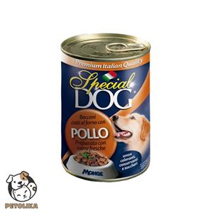 غذای سگ اسپشیال داگ (Special Dog) با طعم مرغ – 400 گرم